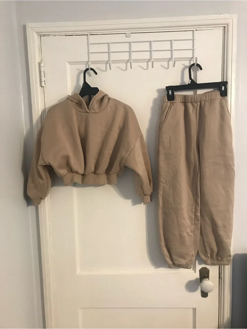 2 SHEIN Kids Two-Piece Sweatshirt and Lounge Pants Set